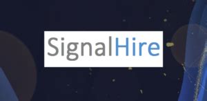 signal hire|SignalHire .